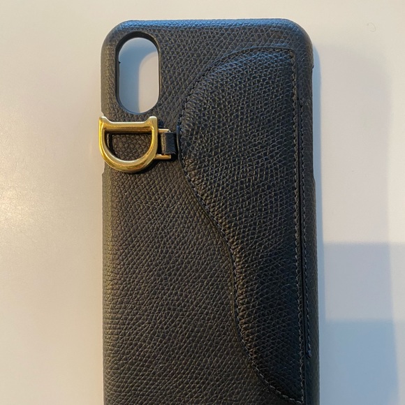 Dior Accessories - Leather Dior iPhone Case